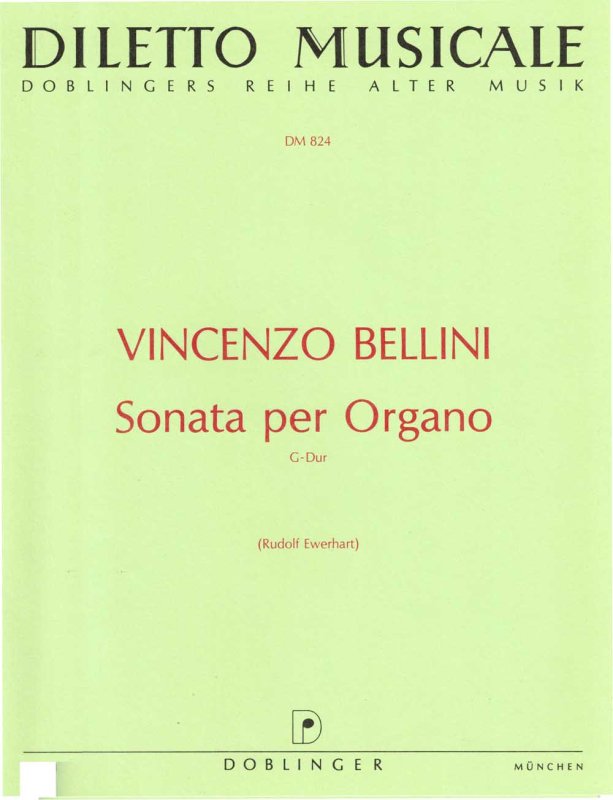 Bellini Sonata per Organo